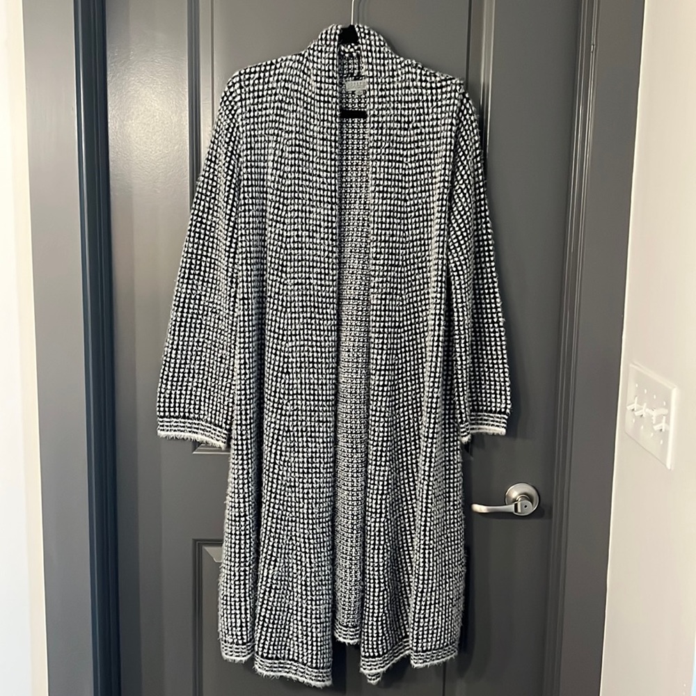 Long cardigan sweater